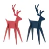 Houzbling Deer (set Of 6) 6.5"l X 12"h Iron