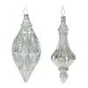 Houzbling Drop Ornament (set Of 12) 6.75"h, 7"h Glass