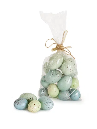 Houzbling Eggs (bag Of 16) 2.25"h Foam In Green