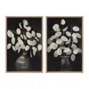 Houzbling Eucalyptus Print (set Of 2) 16"l X 24"h Mdf/plastic