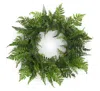 Houzbling Fern Wreath 24"d Plastic