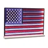 Houzbling Flag Infinity Light Standing 23"l X 15.5"h Ul Plug