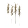 Houzbling Flocked Pampas Spray (set Of 4) 31"h Plastic