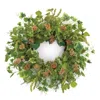 Houzbling Foliage Wreath 24"d Polyester/twig
