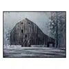 Houzbling Framed Barn Print 31.5"l X 23.75"h Metal
