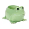 Houzbling Frog Planter (set Of 2) 5"l X 3.5"h Resin