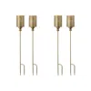 Houzbling Garden Stake (set Of 4) 40"h Metal