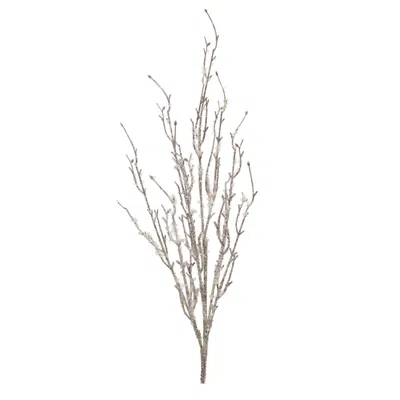 Houzbling Glitter Branch (set Of 6) 35"h Plastic