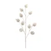 Houzbling Glitter Pine Cone Spray (set Of 6) 31"h Plastic
