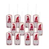 Houzbling Gnome Ornament (set Of 12) 6.25"h Glass