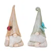 Houzbling Gnome (set Of 2) 10"h Resin