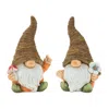 Houzbling Gnome (set Of 2) 16.5"h Mgo