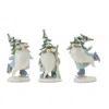 Houzbling Gnome W/skis And Skates (set Of 3) 7.25"h Resin