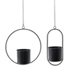 Houzbling Hanging Pot (set Of 2) 17"h Metal