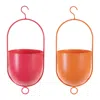 Houzbling Hanging Pot (set Of 2) 5.5"d X 14.5"h Iron