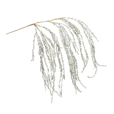 Houzbling Hanging Tinsel Branch (set Of 2) 28"h Plastic