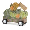 Houzbling Happy Thanksgiving Wagon 8.5"l X 4"h Resin