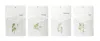 Houzbling Herb Wall Pocket (set Of 4) 5.25" X 8.5"h Ceramic