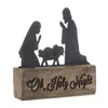 Houzbling Holy Family 5.5"l X 6"h Resin/metal