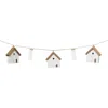 Houzbling House And Vase Garland (set Of 2) 27"l Wood