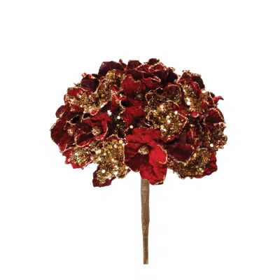 Houzbling Hydrangea Stem (set Of 2) 29.5"h Polyester