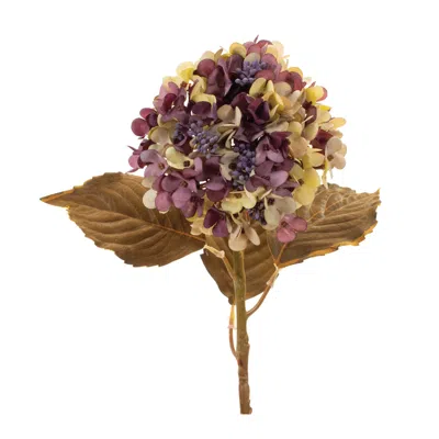 Houzbling Hydrangea Stem (set Of 6) 21"h Polyester