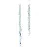 Houzbling Icicle (set Of 6) 8.75"h, 11.75"h Glass