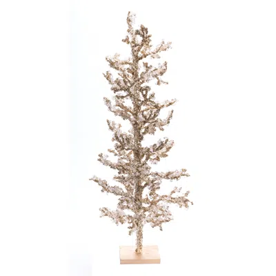 Houzbling Icy Tree 24"h Acrylic In Brown