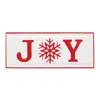 Houzbling Joy Sign (set Of 2) 15.75"l X 6.75"h Metal