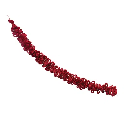Houzbling Jute Garland (set Of 2) 6'l Jute In Red