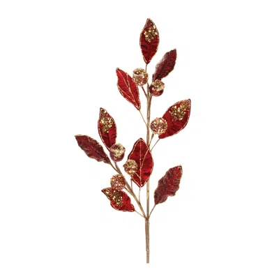 Houzbling Leaf Spray (set Of 2) 29.5"h Polyester