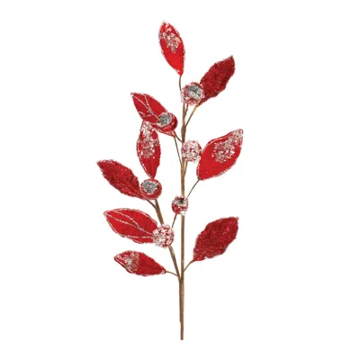 Houzbling Leaf Spray (set Of 2) 29.5"h Polyester