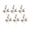 Houzbling Leaf Spray (set Of 6) 27"h Polyester
