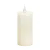 Houzbling Led Candle 1.75"d X 4"h Wax/plastic 2 Aa Batteries Not Included