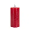 Houzbling Led Candle 1.75"d X 4"h Wax/plastic 2 Aa Batteries Not Included