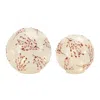 Houzbling Led Globe (set Of 2) 6"h, 7"h Glass 6 Hr Timer 3 Aaa Or 3 Aa Batteries, Not Included