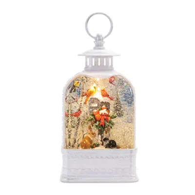 Houzbling Led Snow Globe W/mailbox And Animals 9.75"h Plastic 3 Aa Batteries Not Included/usb Cord Included 6