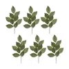 Houzbling Magnolia Leaf Spray (set Of 6) 27.5"h Polyester