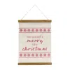 Houzbling Merry Christmas Banner 14.75"l X 20"h Polyester