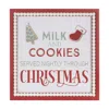 Houzbling Milk And Cookie Sign 15"sq Mdf/wood