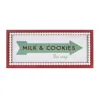 Houzbling Milk And Cookies Arrow Sign 19.5"l X 8.5"h Mdf/wood