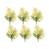 Houzbling Mimosa Spray (set Of 6) 21.5"h Plastic