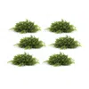 Houzbling Mini Leaf Half Orb (set Of 6) 14"d Plastic