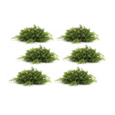 Houzbling Mini Leaf Half Orb (set Of 6) 14"d Plastic