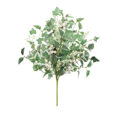 Houzbling Mixed Foliage And Berry Bush (set Of 2) 20"h Polyester
