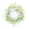 Houzbling Mixed Wreath 21.5"d Eva/fabric/plastic
