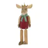 Houzbling Moose Ornament (set Of 6) 9"h Wood