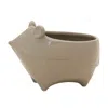 Houzbling Mouse Planter (set Of 4) 6.5"l X 4.75"h Ceramic