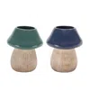 Houzbling Mushroom Planter (set Of 2) 5.5"h Resin