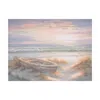 Houzbling Ocean Print 24"l X 18"h Canvas/wood